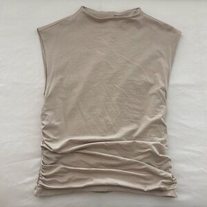 A&F paloma top - light taupe